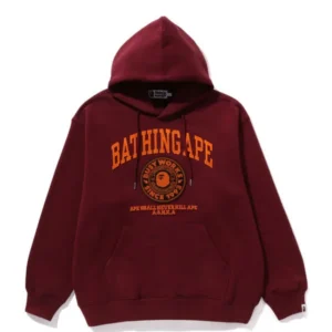 College Graphic Pullover Hoodie