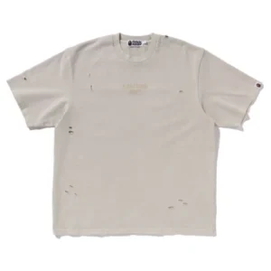 Damaged Garment Dyed Relaxed Fit Tee