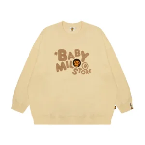 Bape x Baby Milo embroidered sweatshirt