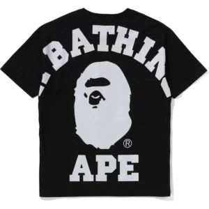 Bape Big Collage Black Relaxed Tee LADIES