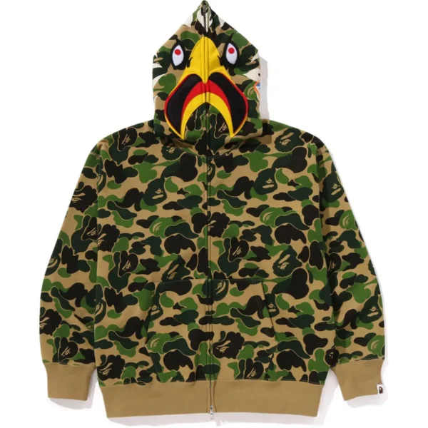 Bape X Readymade ABC Camo Eagle Relaxed Fit Full Zip Hoodie