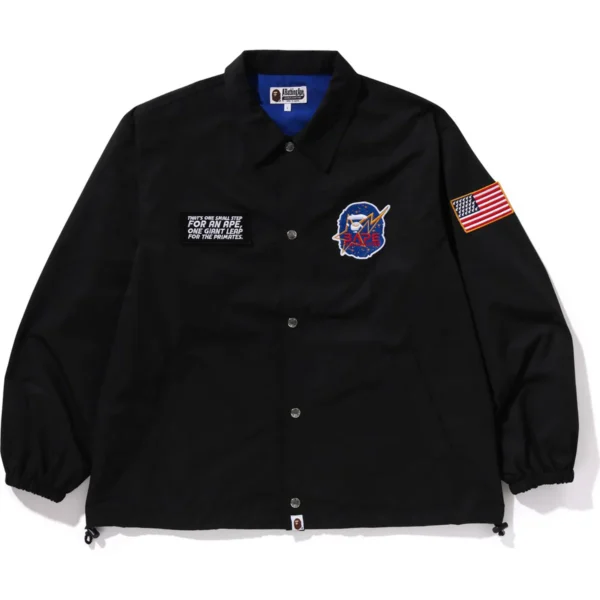 SPACE APE RELAXED FIT COACH JACKET MENS