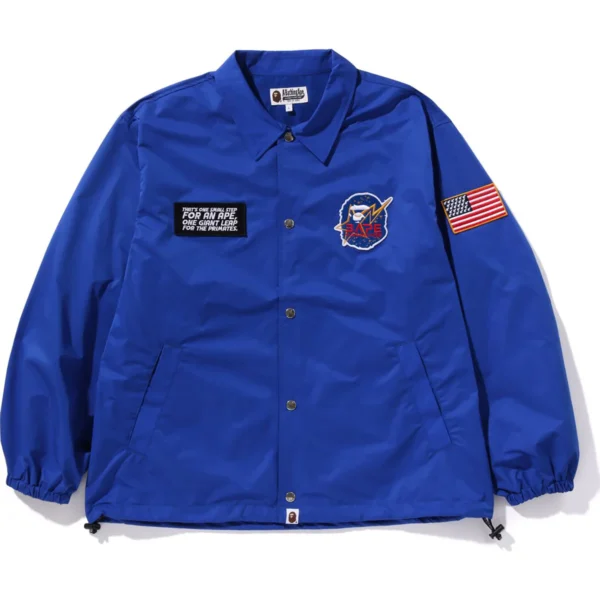 SPACE APE RELAXED FIT COACH JACKET MENS